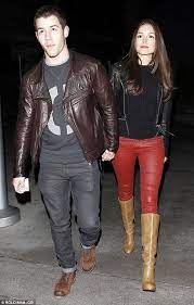 Nick Jonas Brown Leather Jacket Biker Leather Jacket Leather Jacket Jackets Men Fashion Leather Jacket Style