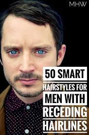 50 Smart Hairstyles For Men With Receding Hairlines Smart Hairstyles Hairstyles For Receding Hairline Hair Loss Men
