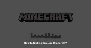 I'm attempting to make a circle around a sea temple but can't figure out the math of if i want the temple to fit in the . How To Make A Circle In Minecraft