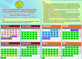 Upacara penerimaan mahasiswa baru tahun akademik 2020/2021. Kalender Akademik Fakultas Teknik Tahun Akademik 2017 2018 Fakultas Teknik