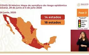 Colonias cdmx de alto contagio por coronavirus reuters. Semaforo Covid 19 14 Estados En Rojo Y 18 En Naranja Video Aristegui Noticias