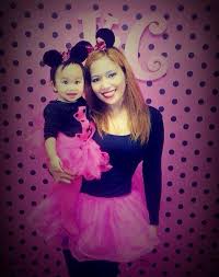 Birthday Party Ideas For Mom From Daughter Here S Our Outfit On My Daughter S First Birthday With Our Minnie Mouse Birthday Pa Birthday Party Outfits Minnie Mouse Birthday Party Minnie Mouse Birthday