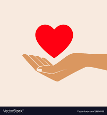Hand Giving Love Symbol Hand Holding Heart Shape Vector Icon Isolated Vector Illustration Download A Fr Love Symbols Hands Holding Heart Heart Illustration