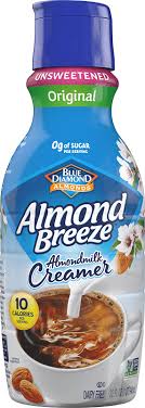 unsweetened vanilla almondmilk creamer