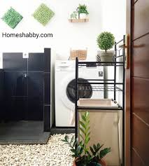 Tambahkan deterjen cair rinso matic untuk menghilangkan noda sekaligus membuat kondisi mesin cuci tetap terjaga. Inspirasi Ruang Cuci Jemur Di Dalam Rumah Yang Sempit Yuk Manfaatkan Space Kosong Jangan Sampai Terbengkalai Homeshabby Com Design Home Plans Home Decorating And Interior Design