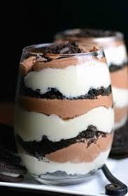 Either with a top or not, the parfaits will be ready to go when you . Oreo Double Chocolate Mousse Parfaits Will Cook For Smiles