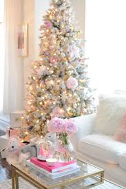 Pink Christmas Tree Pink Christmas Decorations Shabby Chic Christmas Tree Pink Christmas Tree