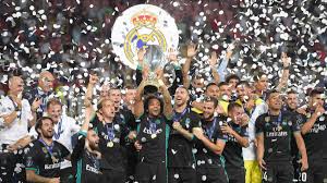 It covered a period from 1 july 2017 to 30 june 2018. Real Madrid 2 1 Manchester United 2017 Uefa Super Cup Match Report As Com