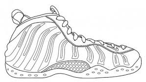 Download or print this amazing coloring page. Nike 2013 Foams Foam Posites One Summer Hand Dress