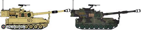 M108 is armed with 105mm m103 howitzer and m109 is armed with 155mm m126 howitzer. M109a6 Paladin 03331 1 72 Kits Britmodeller Com