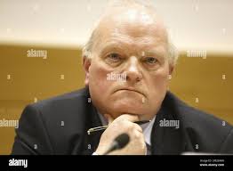 Chris Delaere pictured during a session of the parliamentary inquiry  commission