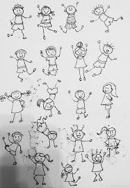 Pin By Nancy Powell On Bikablo Chelovechki Stick Figure Drawing Stick Drawings Doodle Drawings
