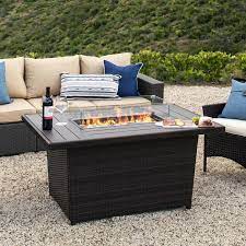 Elegant Outdoor Furniture The Perfect Combination Of Style And Functionality On Your Patio Or In Outdoor Fire Pit Table Propane Fire Pit Table Fire Pit Table