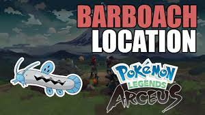 How To Get Barboach In Pokemon Legends: Arceus - YouTube
