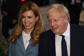 The newborn, named wilfred lawrie nicholas johnson, is the. Boris Johnson And Carrie Symonds Share First Pic Of Baby Wilfred Lawrie Nicholas Named After Doctors Who Saved Pm S Life