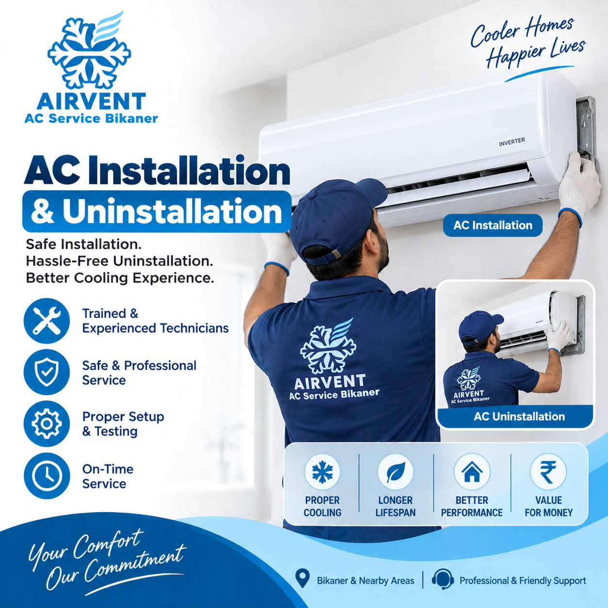 AC Installation & Uninstallation product image