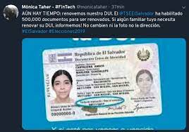 4:24 carlos felipe osegueda osegueda recommended for you. Tse El Salvador On Twitter La Informacion Del Tuit Es Incorrecta 1 El Tseelsalvador No Es La Institucion Encargada Para Habilitar O Emitir El Documento Unico De Identidad 2 La Asamblea Legislativa