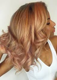 If you want peachy coloured hair while you currently have black hair then you'll have to use a colour stripper like colour b4. 65 Rose Gold Hair Color Ideas Fashionisers C