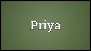Priya Meaning Youtube