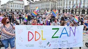 Oggi il dibattito è quello del ddl zan che pensa diciamo in origine e secondo lei come finisce? J1 9redtrej3tm
