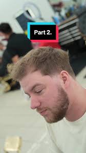 Replying to @Cabach part 2 My bro is going bald so i gotta make sure that  he feels blessed with his haircut, so i gave him a fluffy textured fringe,  and a low taper fade with a bear work to cover his ...