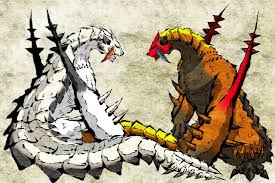 It uses its wings and tail to traverse ice with ease. Monster Hunter Barioth And Sand Barioth Sin1 Monster Hunter Series Monster Hunter World Monster Hunter Art