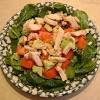 I love salads as meals because you can actually fool yourself into thinking the calories don't count! 1