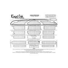 Royal Oak Theatre Seating Chart Kfc Delivery Hours