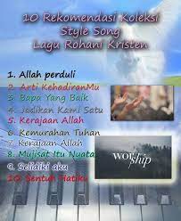 Style Rohani Kristen Rohani Lagu Tuhan
