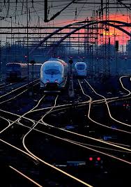 Frankfurt Germany Train Travel Worldwide Photography Train