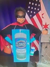 Allison arwady, commissioner of the city's department of public health, in laying out halloween guidelines and announcing a week of activities. Vicky Baftiri On Twitter Mayor Lori Lightfoot Comes Into The News Conference Handing Out Candy Dressed Up As Corona Destroyer As She Announces Halloween Guidelines For The City 2020 Https T Co 1yh8l0ersy