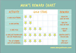 how am i doing with my mums reward chart story of mum