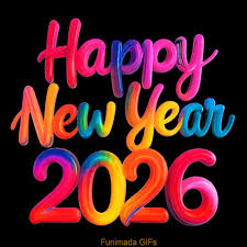 Happy New Year 2026 GIF Images | Funimada.com