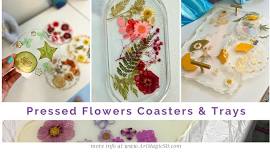 Floral Fusion Resin Art Party