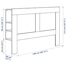 Tete de lit industrielle avec rangements 160 cm rack miliboo. Brimnes Tete De Lit Avec Rangement Blanc 160 Cm Ikea