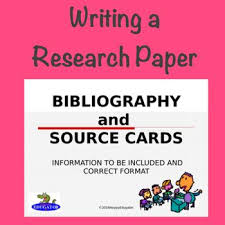Writing A Research Paper Bibliography With Source Cards Powerpoint Mla 8 Format Writing A Bibliography Research Paper Paper Writing Service