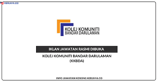 Kolej komuniti bandar darulaman (kkbd) telah di tubuhkan pada. Jawatan Kosong Terkini Kolej Komuniti Bandar Darulaman Kkbda Kerja Kosong Kerajaan Swasta