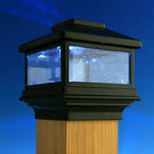 Solar Post Cap Light By Deckorators Solar Deck Lights Solar Post Caps Deck Lighting
