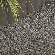 Chips and gravels, large stones and pebbles to mulch, border and line garden beds, driveways and glass pebbles are available in five metallic colours: Blooma Midnight Blue Decorative Stones Large Bag Diy At B Q