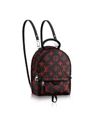 Black And Red Louis Vuitton Backpack Louis Vuitton Multicolor Palm Springs Backpack Mini Lyst Palm Springs Mini Backpack Louis Vuitton Backpack Women Handbags