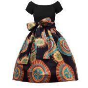 Modele de pagne pour jeune fille. Soldes Robe En Pagne Pour Jeune Fille En Stock