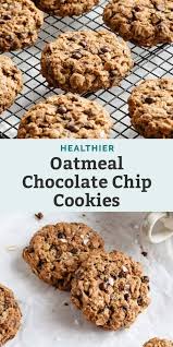 Healthier Whole Wheat Chocolate Chip Cookies Recipe In 2020 Chocolate Chip Oatmeal Cookies Healthy Chocolate Chip Cookies Cookies Recipes Chocolate Chip