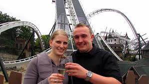 Erlebe deutschlands einzigen wing coaster im heide park resort soltau. Heiratsantrag Im Heide Park Wing Coaster Flug Der Damonen Video