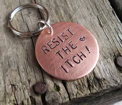 In this post, we explore both options! Resist The Itch 7 Year 7th Copper Wedding Anniversary Gifts Etsy