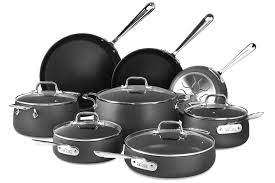 Few people could argue that it is. All Clad Ha1 Nonstick Cookware Set 13 Piece Pots And Pans Cutlery And More