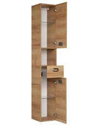 Design wäscheschrank vadrus in holz pink modern. Eiche Hochschrank Buca Modern 30cm Breit Riviera Eiche Mega Mobel Sb