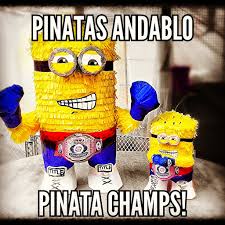 Be ready to party with these mini minion pinatas! Pinatas Andablo Pinatas Supplier In Dallas