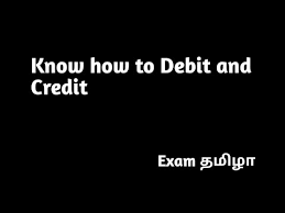 Know How To Debit And Credit In Tamil For Class 11 Youtube