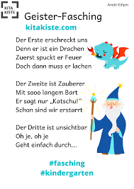 Anders als früher gibt es keinen wochenplan, in dem beispielsweise montags musikunterricht. Geisterfasching Fingerspiel Kita In 2021 Kinder Lied Kinderlieder Gedichte Fur Kinder