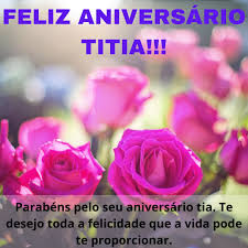 parabens titia - mensagens de feliz aniversario para titia